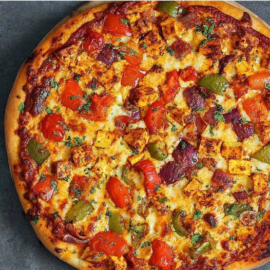 Mushroom Paneer Pizza